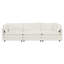 Canapé modulaire en U avec repose-pieds réversible, canapé d'angle convertible 5 places avec 2 repose-pieds, canapé moderne minimaliste et canapé pour le salon