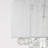Abby 4-Light 16" Flush Mount with White Thread and Crystal