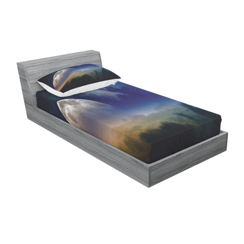 Microfiber Sheet Set, Twin XL Sheet Set with Fitted Sheet