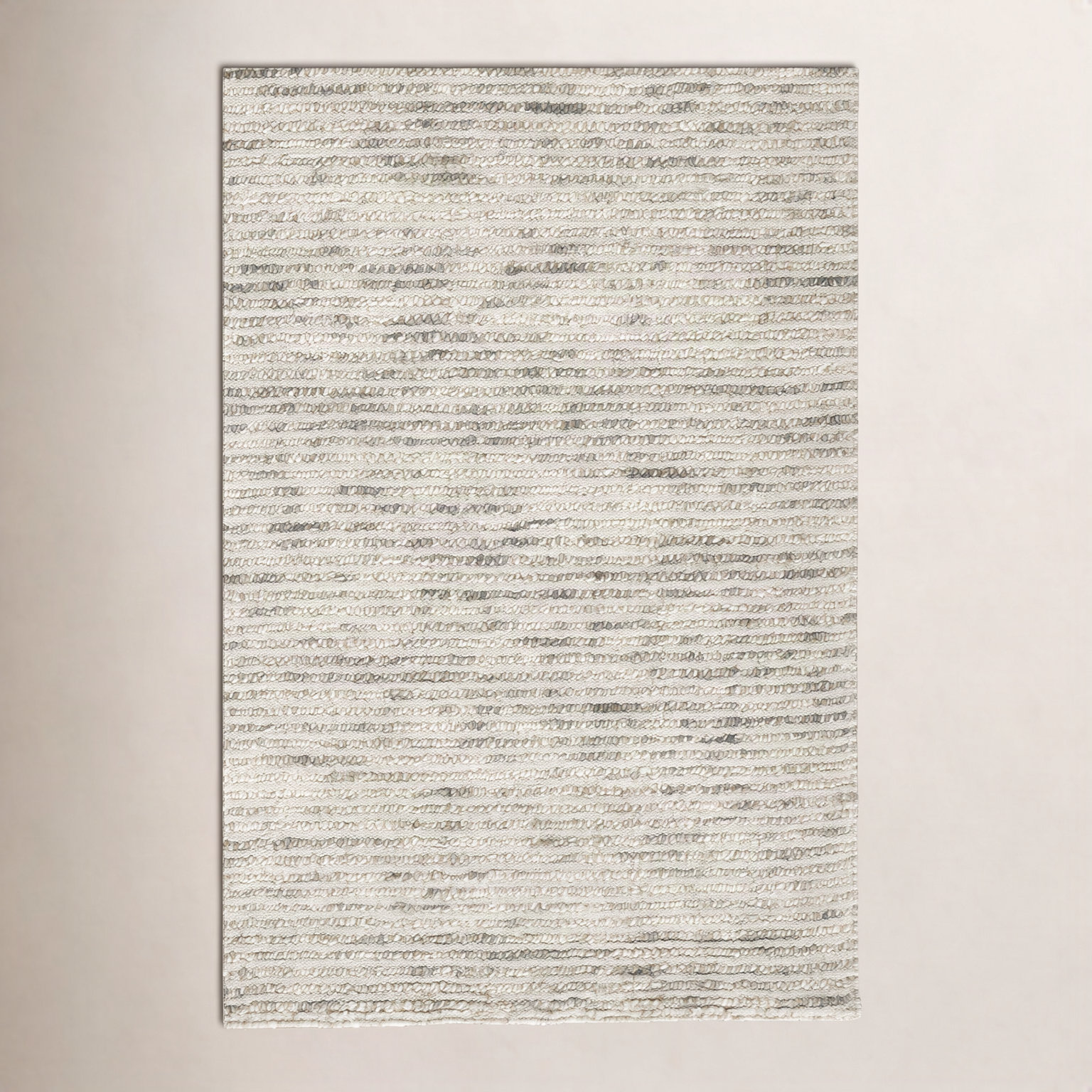 Kathy Hand-Woven Abstract Wool Rug, Rectangle 3'6" x 5'6"