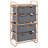 Besart 4 Drawer Storage Drawer