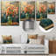 Bouquet de roses roses et vertes, pot de lait, art mural salon-55601665-218566504