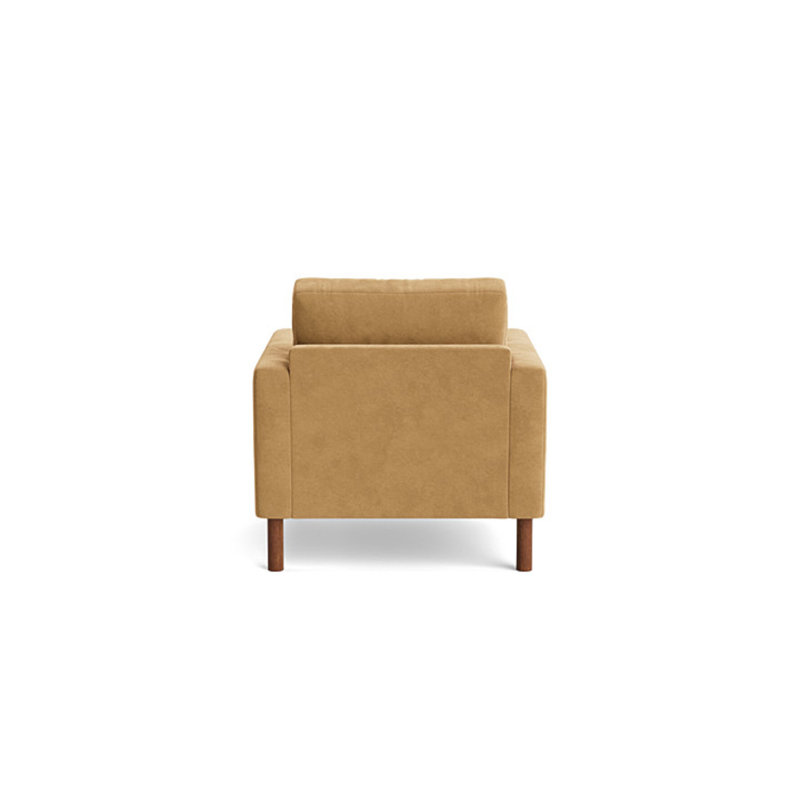 Laguna Chair, Performance Velvet - Nutmeg
