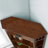 Sanroman Solid Wood Corner Bookcase in Mission Oak