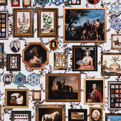 Papier peint Schumacher x Johnson Hartig Le Grand Tour