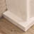 Beige Solid Wood Electric Fireplace