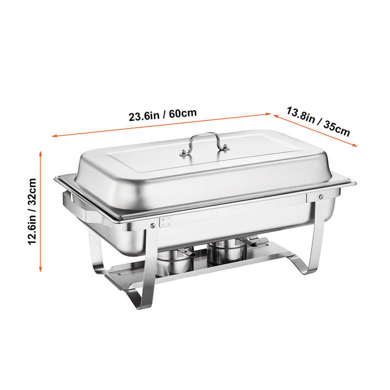 Metal Rectangle Buffet Accessory