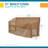 Patio Furniture Cover for Outdoor Bench, 51 Inch