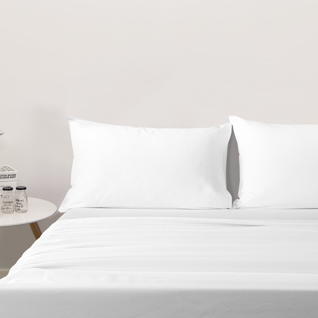 Bed Sheet Set, 1800 Brushed Microfiber Sheet Set with Deep Pocket - NTBAY NTBAY 