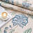 Chinoiserie Floral Rug Vintage Romance Design Washable Non-slip Blue/Beige-503699243-511287991