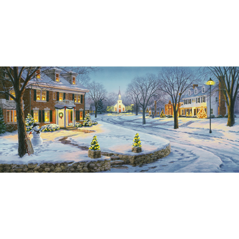 «Home for the Holiday» par Darrell Bush, reproduction d'art