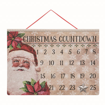 Christmas Text & Numbers Advent Calendar