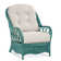 Chaise avec accoudoirs en rotin Everglade