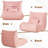 Large Bean Bag Chairs for Adults, Memory Foam Lounge Fluffy Chair with Lumbar Pillow, Corduroy Togo Chair, Lazy Floor Sofa for Bedroom Living Room,Gaming-1240833014