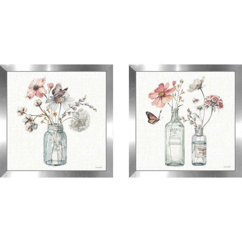 A Country Weekend IX - Ensemble de 2 reproductions encadrées sur papier, H 16,5 po x l 33 po, Pas de tapis