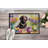 Decorating Easter Curly-Coated Retriever Doormat-112770095