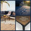 Ensemble de canapé modulaire de patio en L 4 pièces, ensemble de conversation avec table basse en bois, coussins hydrofuges, structure en bois et acier-1113951073