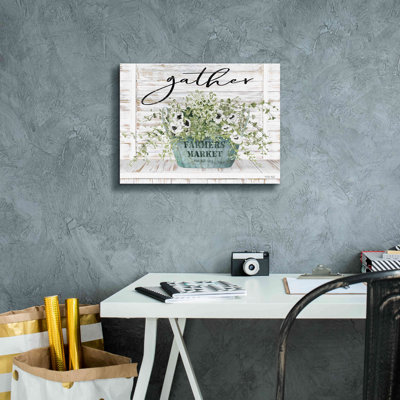 «Gather» par Cindy Jacobs, art mural sur toile