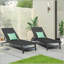 Chaise longue inclinable d'extérieur luxueuse pour une détente et des loisirs ultimes-197431382