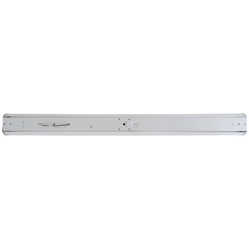 1-Light Integrated LED Indoor or Outdoor Chrome Bath or Vanity Bar Light, Wall Mount, or Wall Sconce with Smooth Solid White Acrylic Diffuser Tube