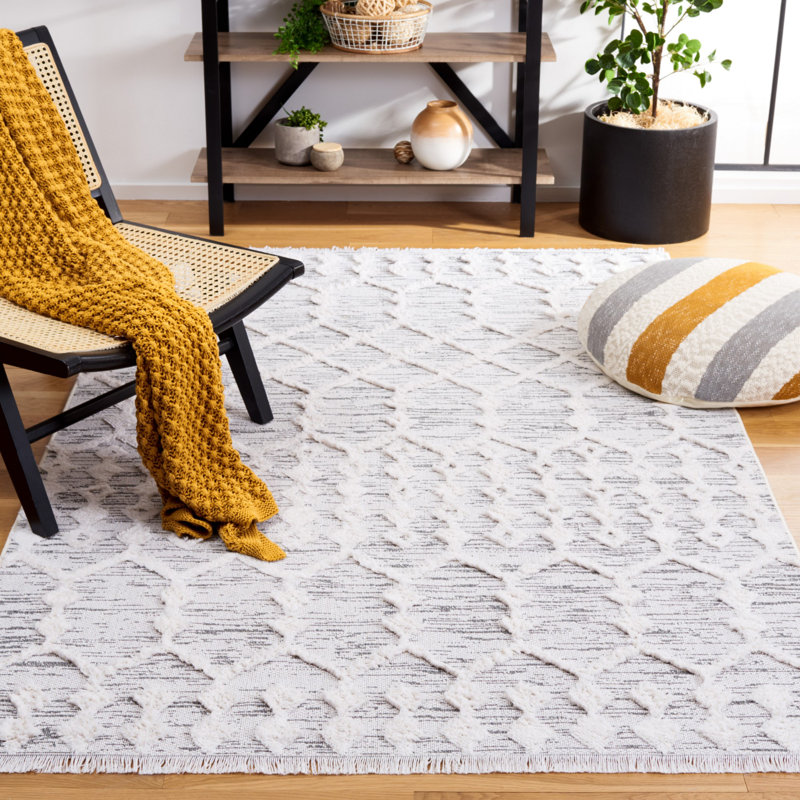 Arthena Performance Geometric Rug, Rectangle 5' x 7'7"