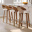 Swivel Upholstered Counter Stool-1810085192-1810085199
