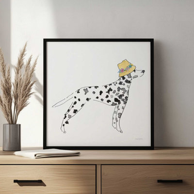 «Spring Dalmatian» par Mercedes Lopez Charro, reproduction d'art