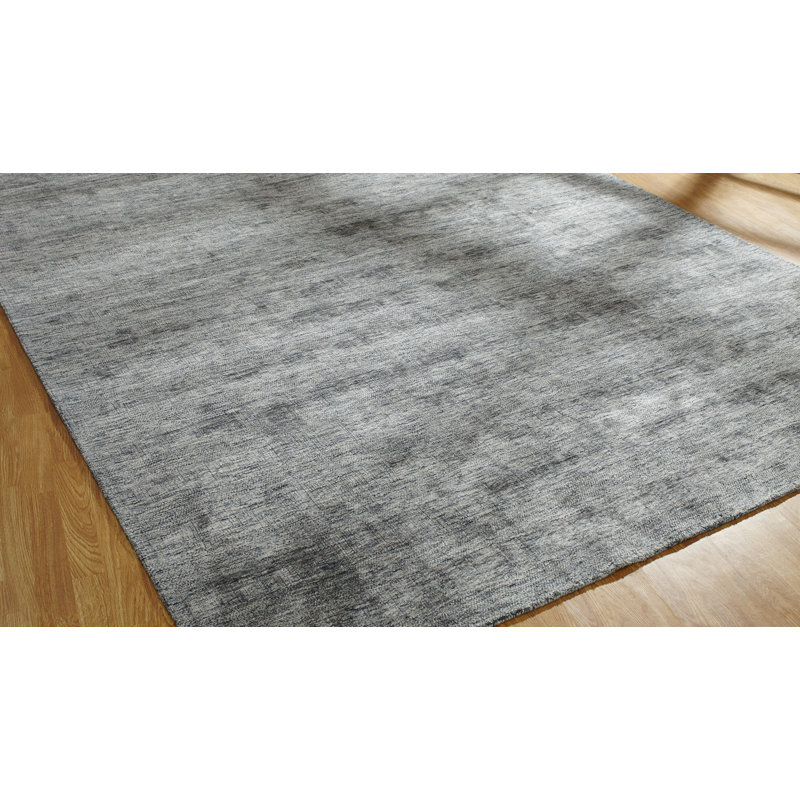 Shonta Area Rug in Gray, Rectangle 7'6" x 9'6"
