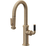 Descanso Kitchen Pull-Down Prep/Bar Faucet with Squeeze Sprayer
