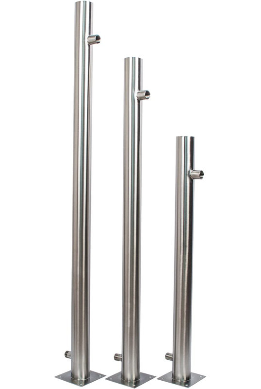 Outdoor Stainless Steel Column Fountain