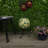 Solar Mosaic Glass Gazing Globe with Stand