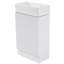 18.6" Bathroom Vanity with Sink, Bathroom Vanity Cabinet with Two-tier Shelf