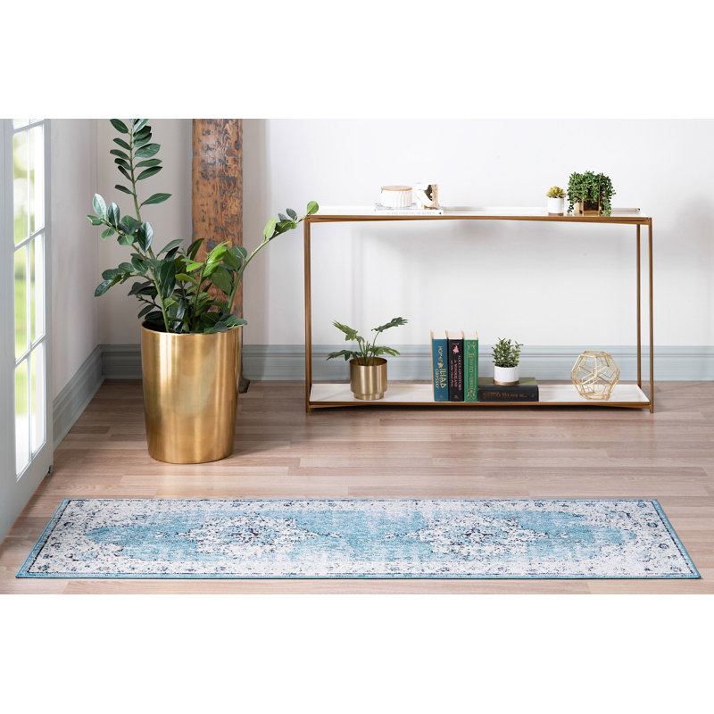 Enderson Ikat Indoor Rug, Runner 2'2" x 6'