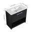 Meuble-lavabo de salle de bain avec lavabo, portes à fermeture douce, meuble-lavabo autoportant-481651638