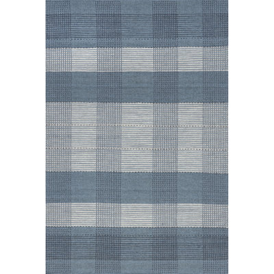 Tapis en laine à carreaux Oregon