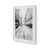 Cadre photo simple blanc opaque