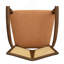 Ensemble de 2 chaises de salle à manger (noyer + caramel)-328917488-328917519