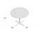 Urban Loft Round Solid Wood Breakroom Table