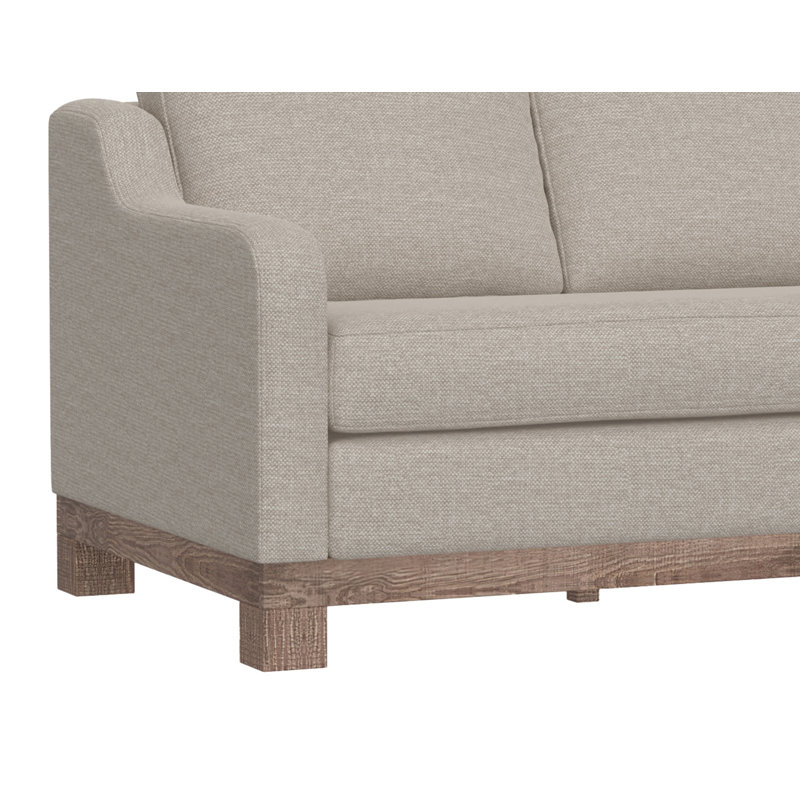 Structure et base en bois Giralda, Beige clair