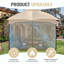 Universal Gazebo Mosquito Netting-119243307-119243308