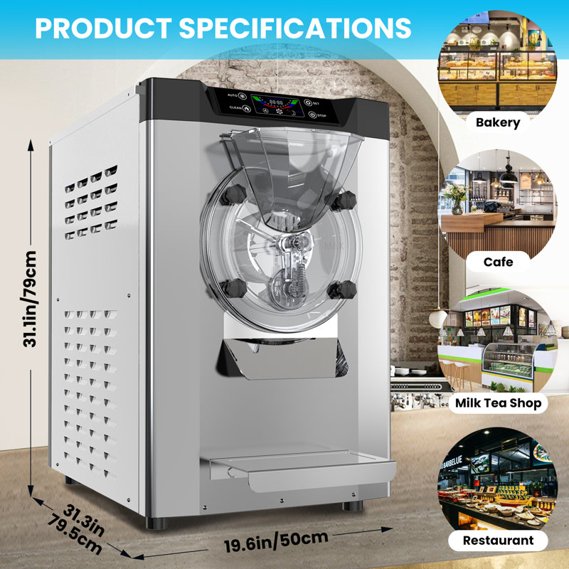 2000W Commercial Hard Ice Cream Maker