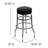 Piya Double Ring Chrome Barstool-49300367-49300369