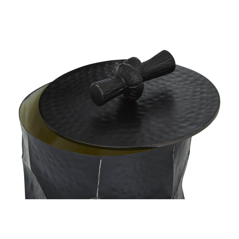 Anyelo Handmade Metal Decorative Box, 16cm H x 12cm W x 12cm D