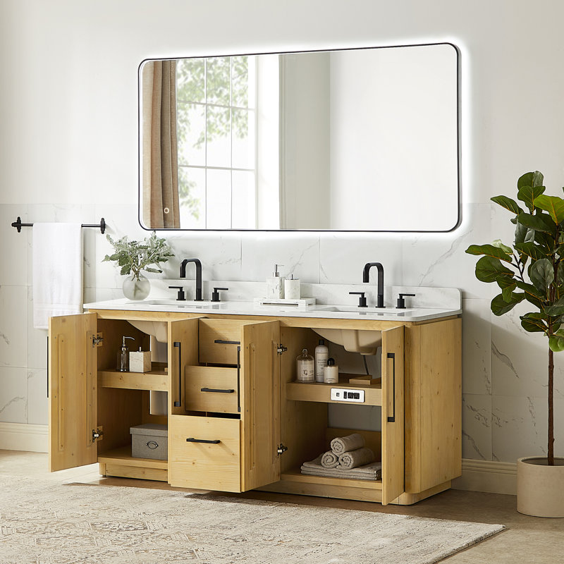 Meuble-lavabo double 72 po Hingham