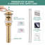 Widespread Bathroom Sink Faucet With Pop-up Drain-102360895
