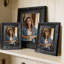 Cadre 3 photos noir avec support de table et crochets muraux 11 po x 14 po