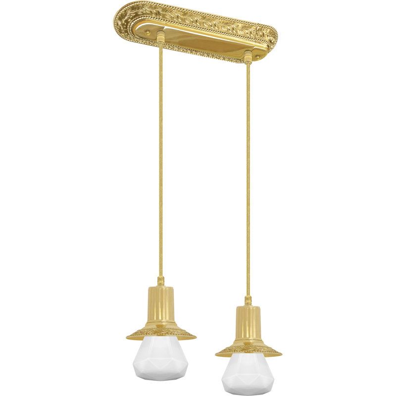 Fogg 2 - Light Gold LED Cone Pendant