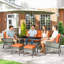 Rattan Sofa Set