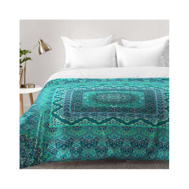 Aimee St Hill Modern & Contemporary Patchwork Comforter, Full/Queen Comforter + 2 Standard Shams