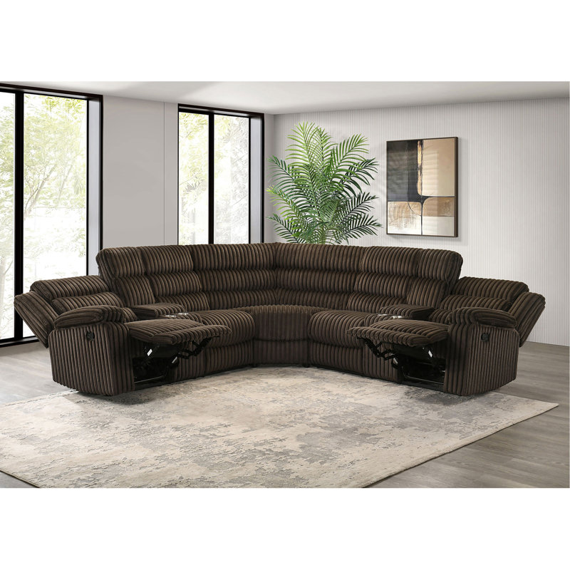 Canapé modulaire inclinable Kendra